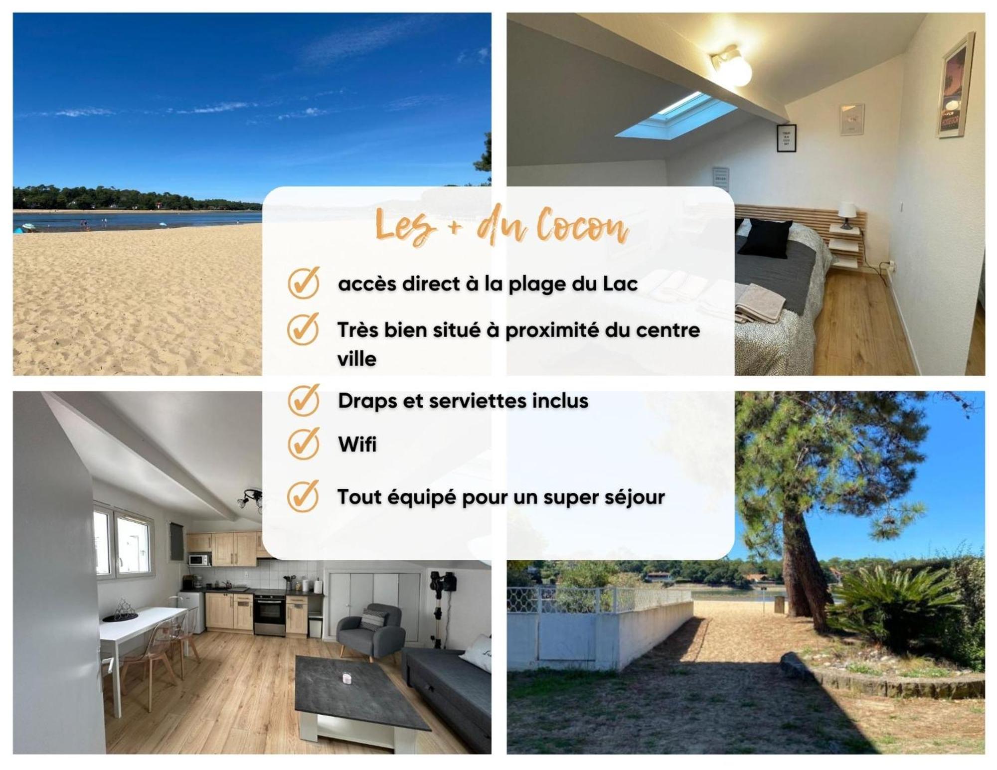 Un cocon climatisé au bord du Lac d’Hossegor Soorts-Hossegor Extérieur photo